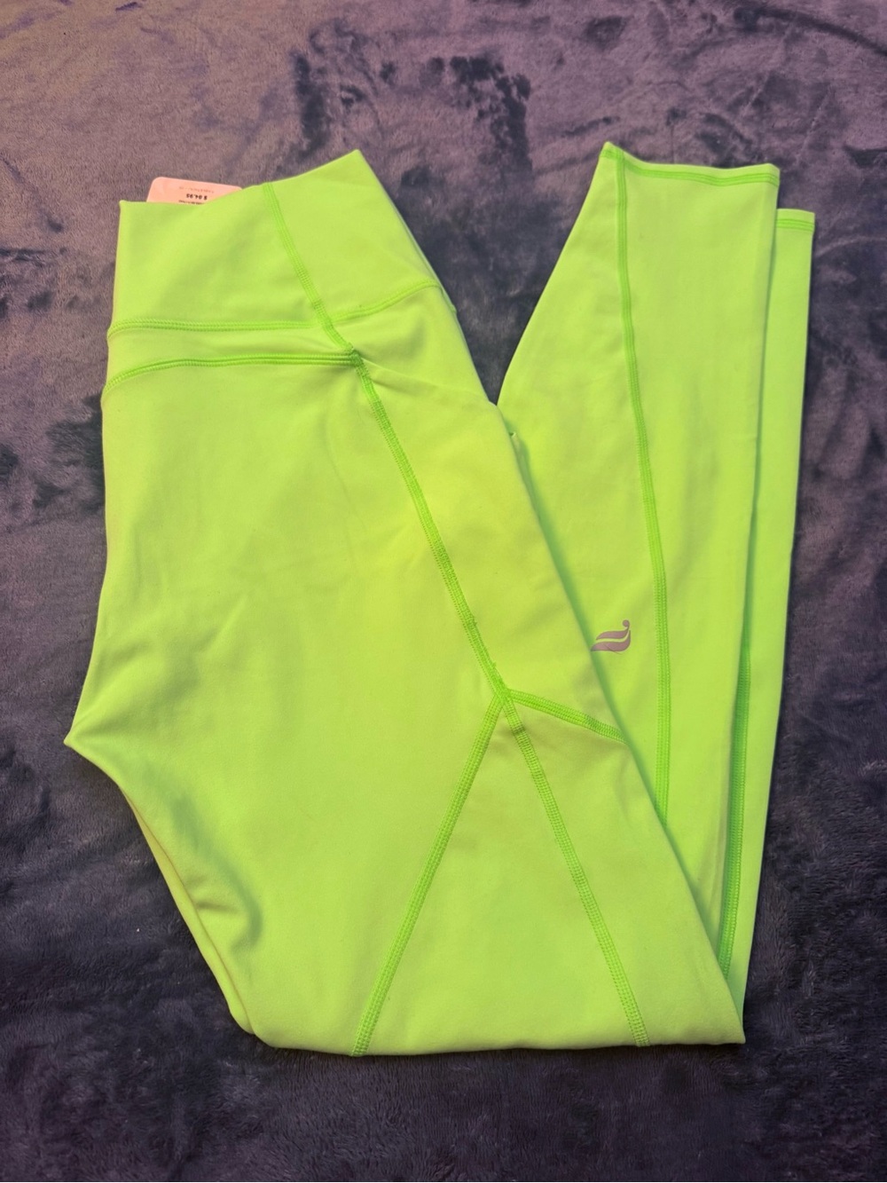Fabletics Neon Mint High-Waisted Leggings